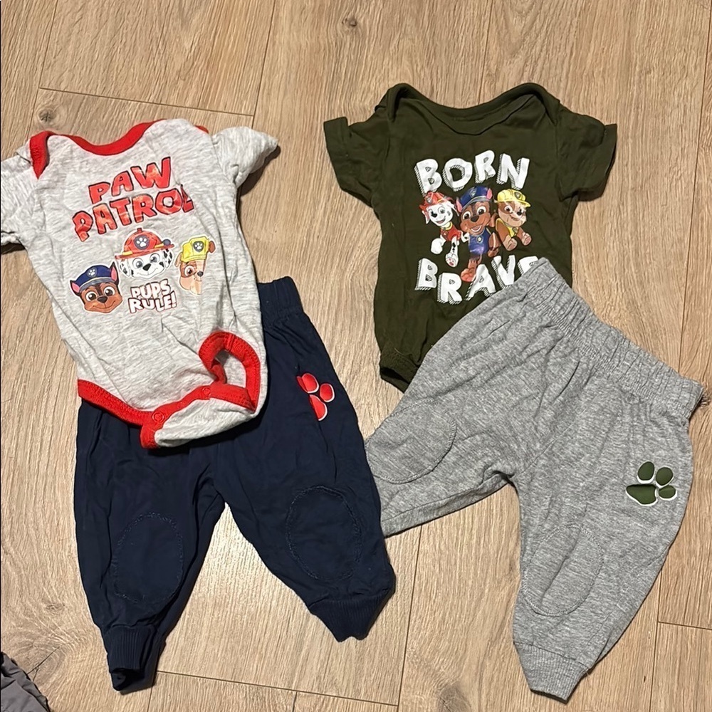 Paw Patrol Outfit Sets 0/3 months boys
